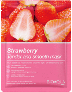 Mascarilla en Velo de Fresas