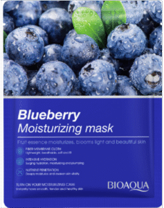 Mascarilla en Velo de Arándanos